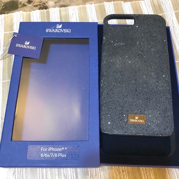 Swarovski-Black STS PRO iPhone Case-6-/6s/7/8+